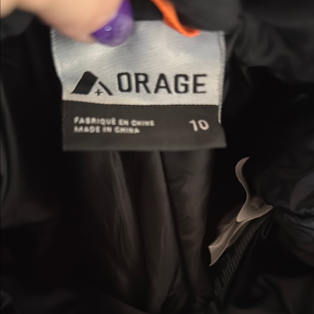 Orage Black Jacket
